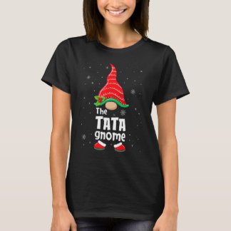 Tata Gnome Matching Family Group Christmas Party P T-Shirt