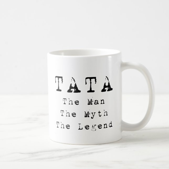 Tata Man Myth Legend Coffee Mug (Right)
