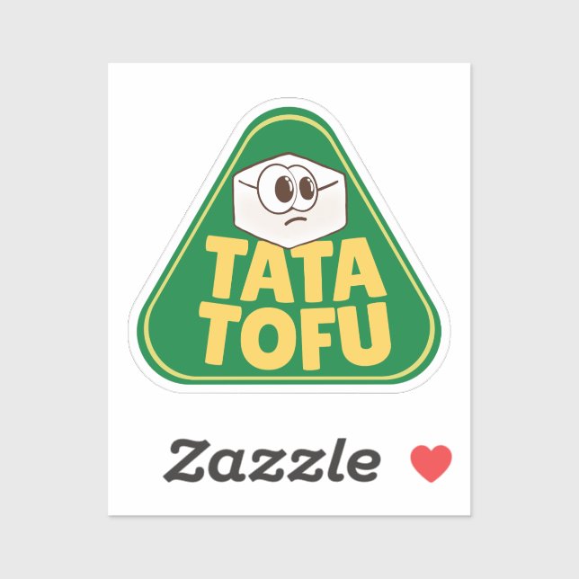 TATA TOFU CUTE ANIME TOFU PUN STICKER (Sheet)