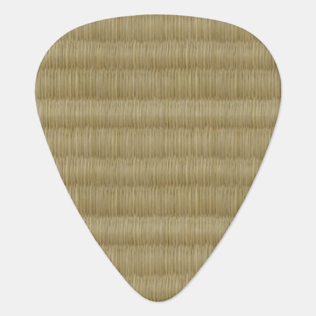 Tatami Mat 畳 2 Guitar Pick (Front)