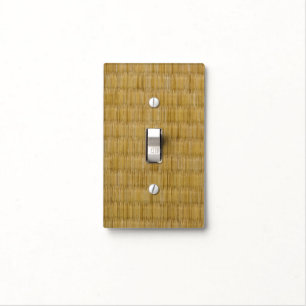 Tatami Mat 畳 Light Switch Cover