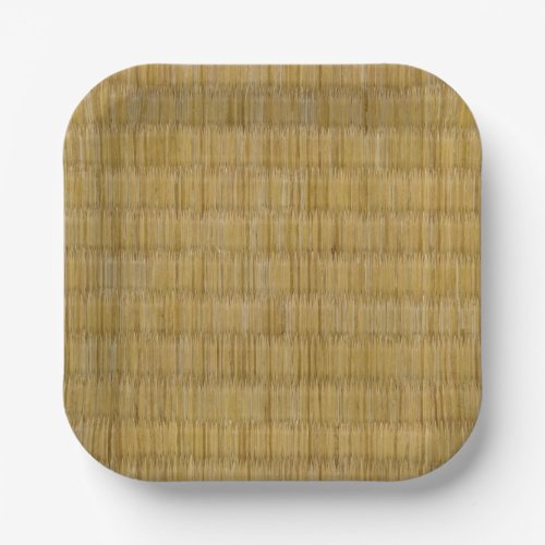 Tatami Mat 畳 Paper Plates