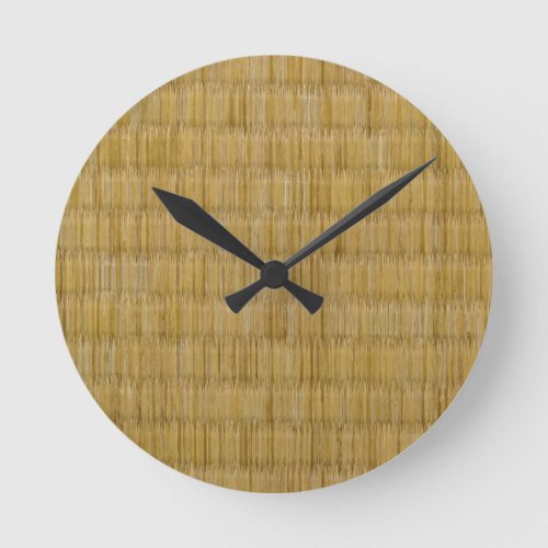Tatami Mat 畳 Round Clock