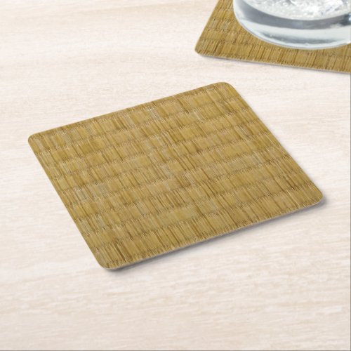 Tatami Mat 畳 Square Paper Coaster