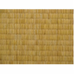 Tatami Mat 畳 Statuette<br><div class="desc">A tatami (畳) is a type of mat used as a flooring material in traditional Japanese-style rooms. Traditionally made of rice straw to form the core, with a covering of woven soft rush straw. Globe Trotters specialises in idiosyncratic imagery from around the globe. Here you will find unique Greeting Cards,...</div>