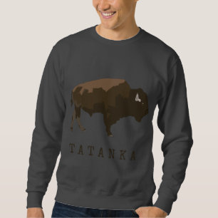 Tatanka Bison Native American Buffalo Sweatshirt