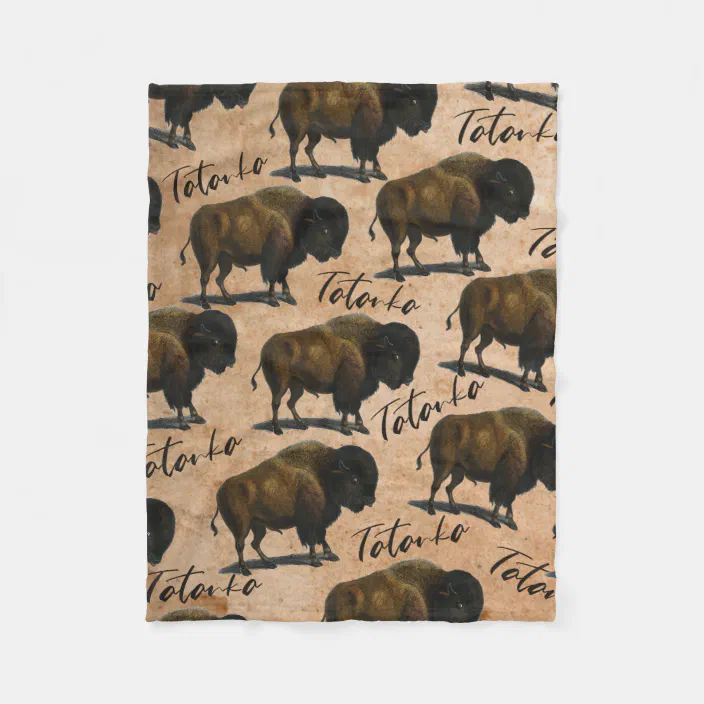 mock flertal Beundringsværdig Tatanka Buffalo Bison Western Home Decor Fleece Blanket | Zazzle.com
