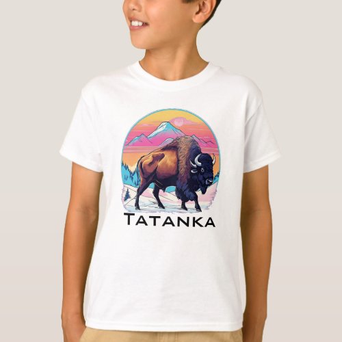Tatanka with American Bison T_Shirt