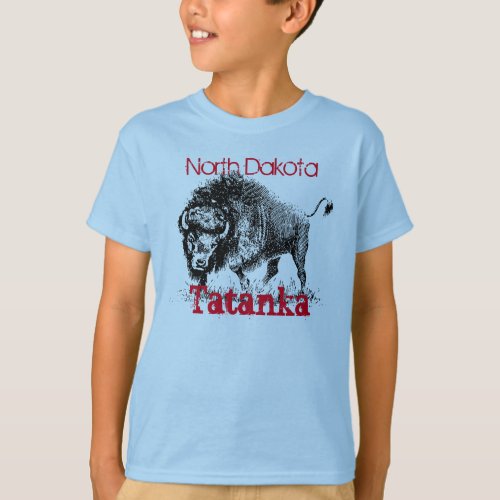 Tatanka with American bison T_Shirt