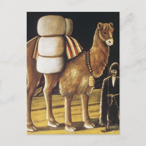 Tatar Camel Driver by Niko Pirosmani Postcard