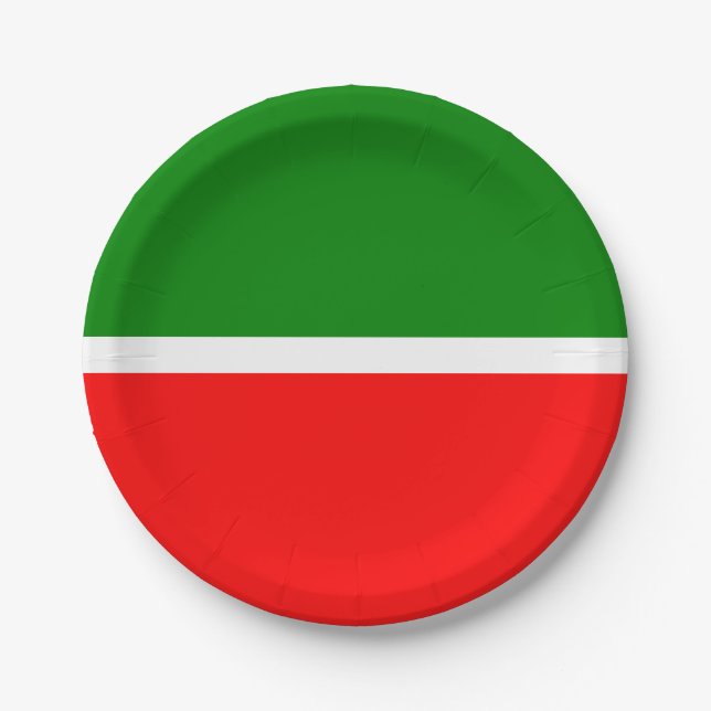 Tatarstan Paper Plates (Front)