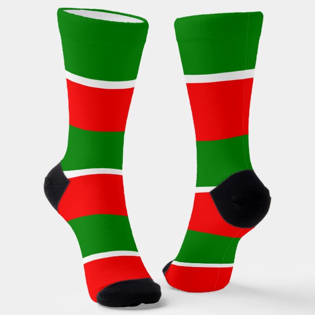 Tatarstan Socks (Angled)