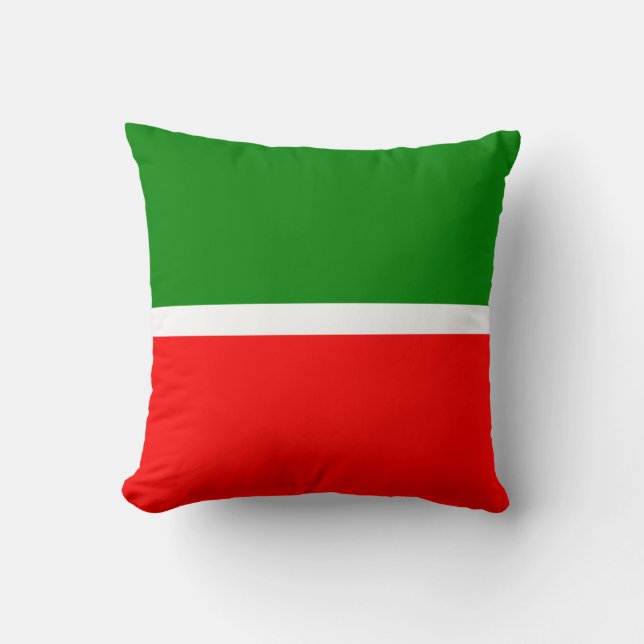 Tatarstan Throw Pillow (Front)