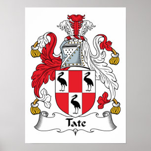 Tate Family Crest Poster