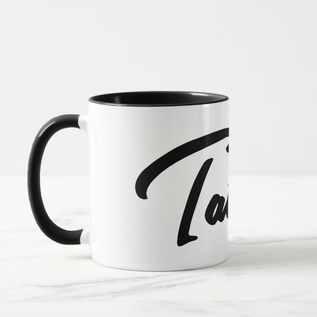 Tate Logo Mug | Andrew Tate Coffee Mug (Left)
