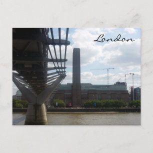 tate modern bridge postcard