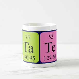 Tate periodic table name mug