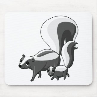 Tater and Tot the Skunks Mouse Pad