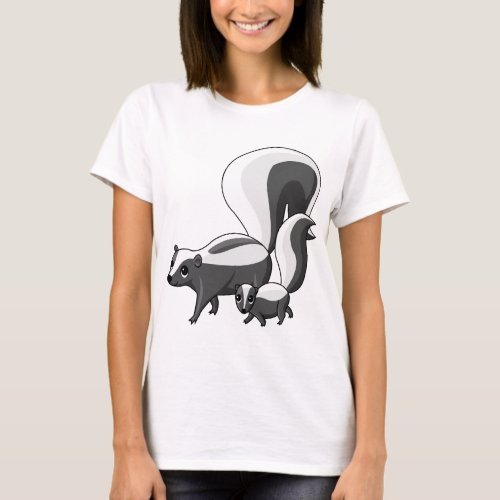 Tater and Tot the Skunks T_Shirt