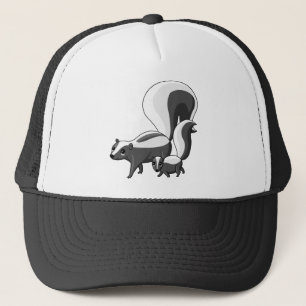 Tater and Tot the Skunks Trucker Hat