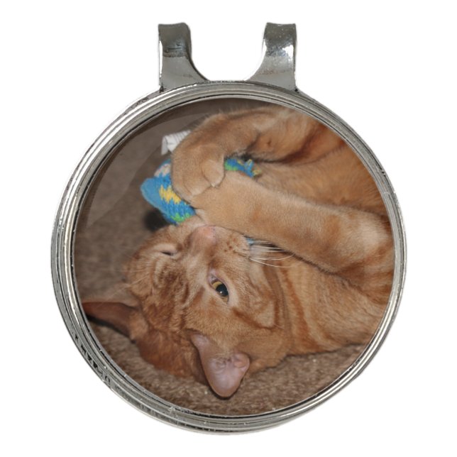 Tater Golf Hat Clip (Front)