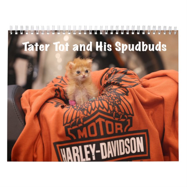 Tater Tot 2024 Calendar (Cover)