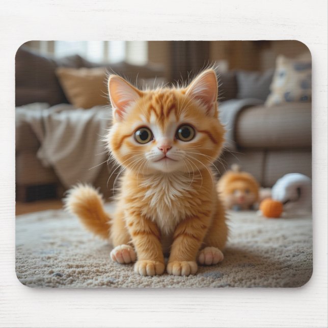 Tater Tot Cat Mouse Pad (Front)