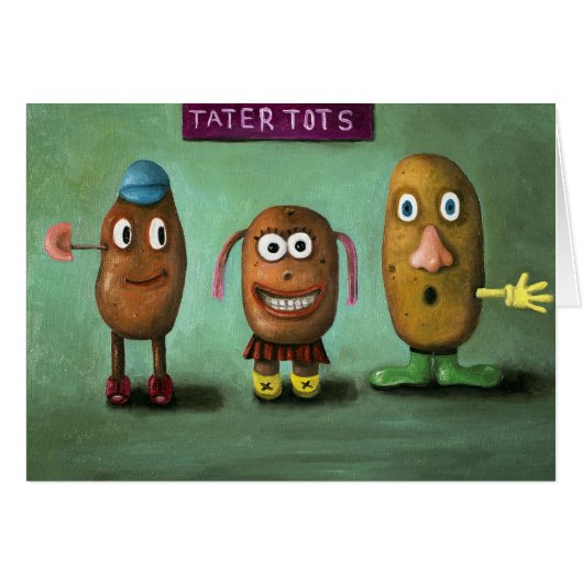 Tater Tots Cards (Front Horizontal)