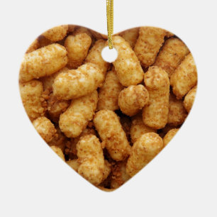Tater Tots Ceramic Ornament