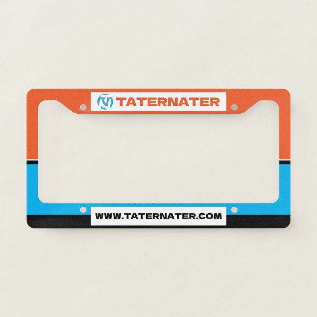 TATERNATER LICENSE PLATE FRAME (Front)