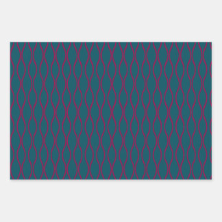 Tatewaku traditional Japanese pattern modern Wrapping Paper Sheets