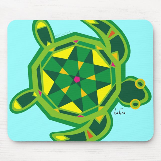 TATHA THE SEATURTLE #2 MOUSEPAD (Front)