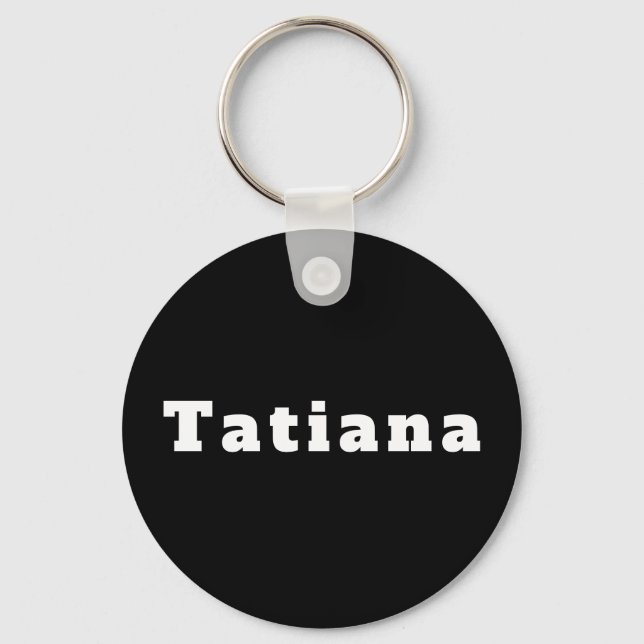 Tatiana Keychain (Front)