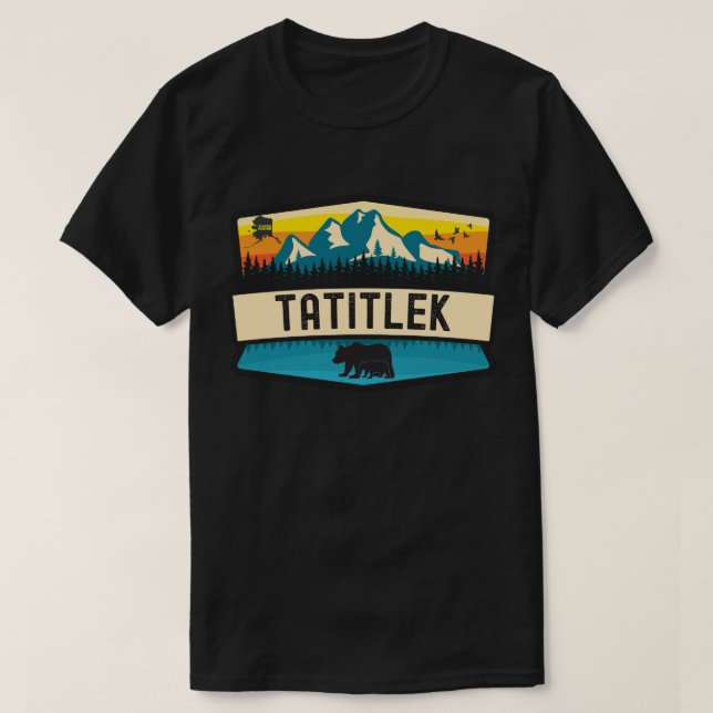 Tatitlek, Alaska T-Shirt (Design Front)