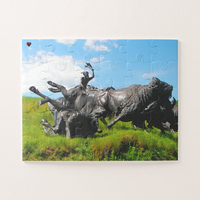 Tatonka South Dakota Jigsaw Puzzle (Horizontal)