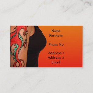 Tatoo Artist Business/Profile Card