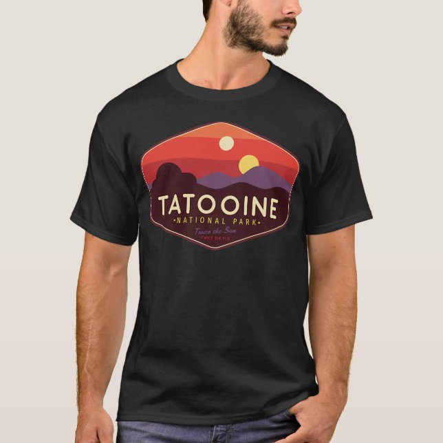 Tatooine National Park - Twice The Fun Twice The F T-Shirt (Front)