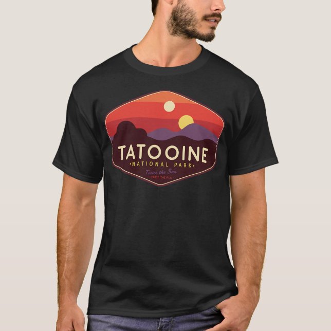 Tatooine National Park - Twice The Fun Twice The T-Shirt (Front)