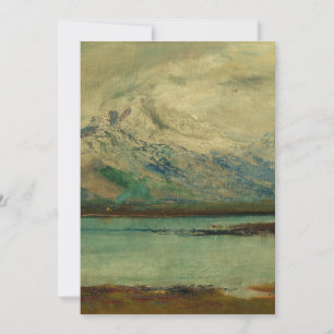 Tatra Mountain Landscape by Ladislav Mednyanszky Invitation