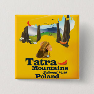 Tatra Mountains National Park, Poland Button