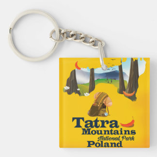 Tatra Mountains National Park, Poland Keychain