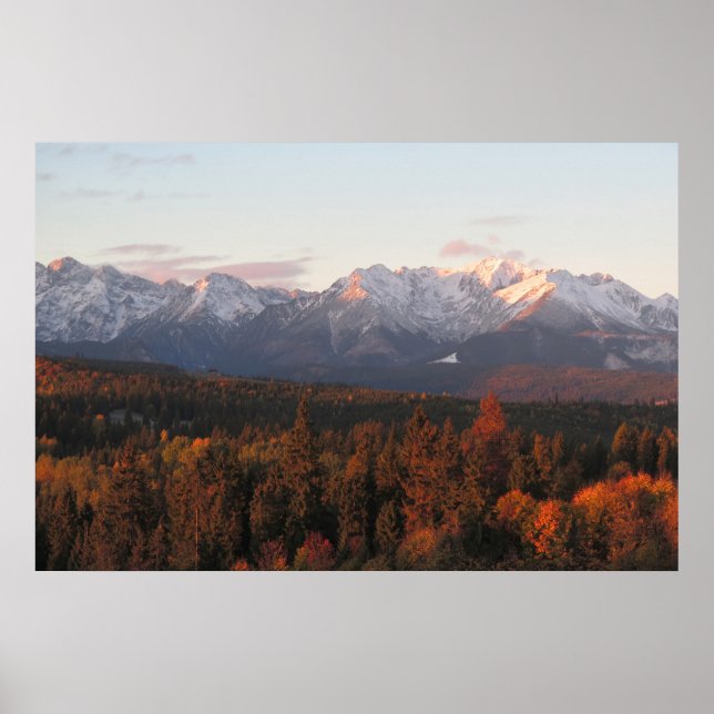 Tatras autumn poster (Front)