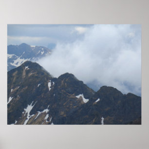 Tatras in clouds poster