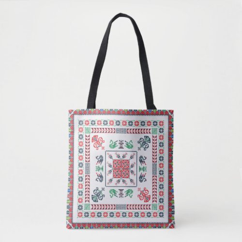 Tatreez pattern  tote bag