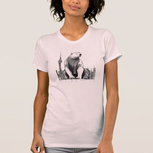 Tatted Polar Bear  T_Shirt