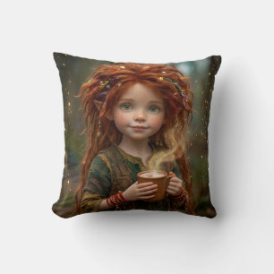 Tatterdemalion Throw Pillow