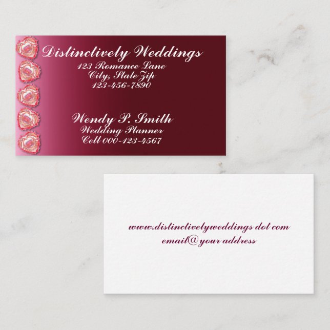 Tattered Heart Business Card (Front/Back)