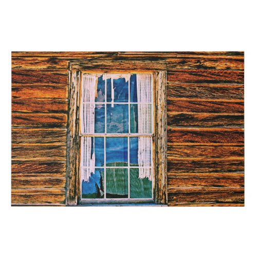 Tattered In Bodie 36 X 24 Faux Canvas Print