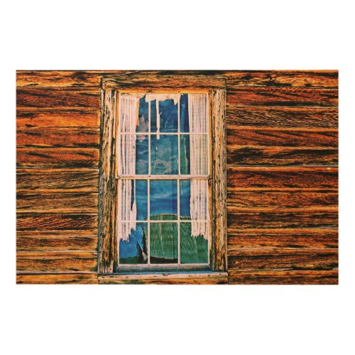Tattered In Bodie 36 X 24 Wood Wall Art