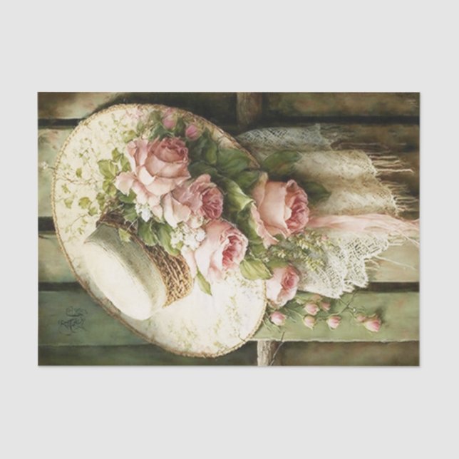 Tattered Lace  Tissue Paper (Front)